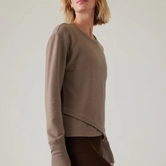 Athleta Solitude Sweatshirt - Pyrite - Picture 2 of 7